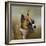 Golden Brindle Boxer-Jai Johnson-Framed Giclee Print