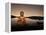 Golden Buddha Lakeside-Jan Lakey-Framed Premier Image Canvas