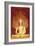 Golden Buddha Statue Inside the Chedi of Wat Phan On, Chiang Mai, Thailand-null-Framed Photographic Print