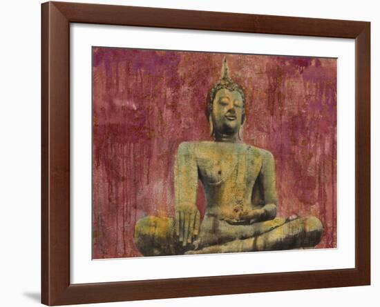 Golden Buddha-Dario Moschetta-Framed Art Print