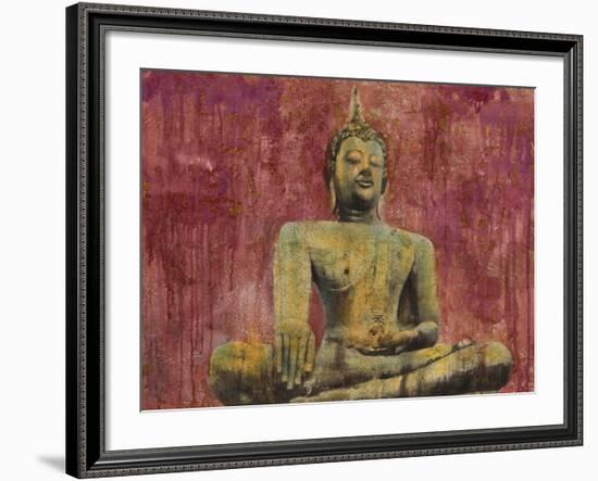 Golden Buddha-Dario Moschetta-Framed Art Print