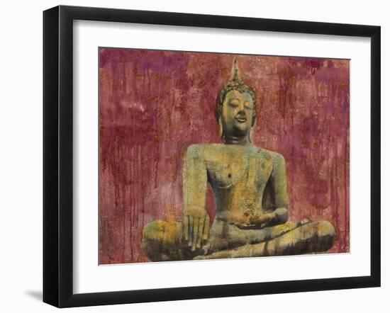 Golden Buddha-Dario Moschetta-Framed Art Print