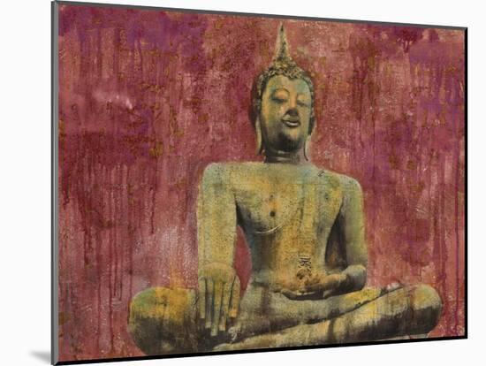 Golden Buddha-Dario Moschetta-Mounted Art Print