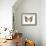 Golden Butterfly I-Julia Bosco-Framed Art Print displayed on a wall