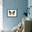 Golden Butterfly IV-Julia Bosco-Framed Art Print displayed on a wall