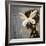 Golden Butterfly Silhouette 2-Kimberly Allen-Framed Art Print