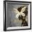 Golden Butterfly Silhouette 2-Kimberly Allen-Framed Art Print