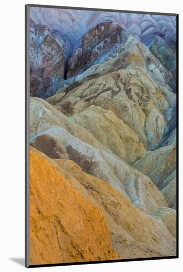 Golden Canyon in Death Valley National Park, California, USA-Chuck Haney-Mounted Photographic Print