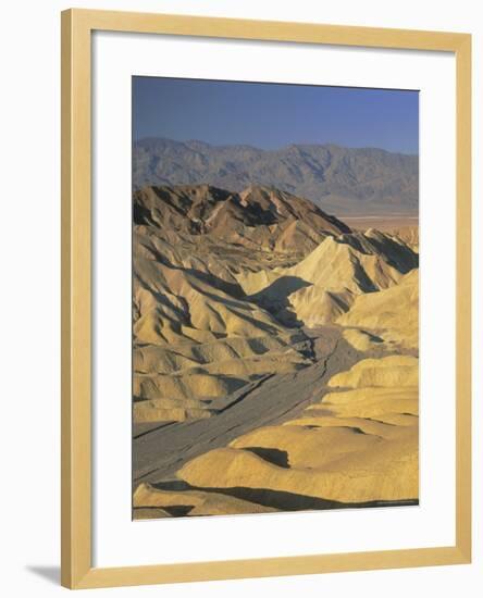 Golden Canyon Interpretive Trail, Death Valley National Park, California, USA-Gavin Hellier-Framed Photographic Print