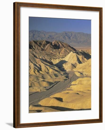 Golden Canyon Interpretive Trail, Death Valley National Park, California, USA-Gavin Hellier-Framed Photographic Print