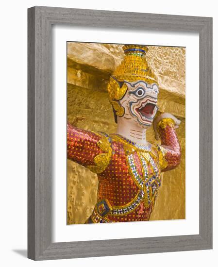 Golden Chedis at Royal Grand Palace, Rattanakosin District, Bangkok, Thailand, Southeast Asia-Richard Cummins-Framed Photographic Print