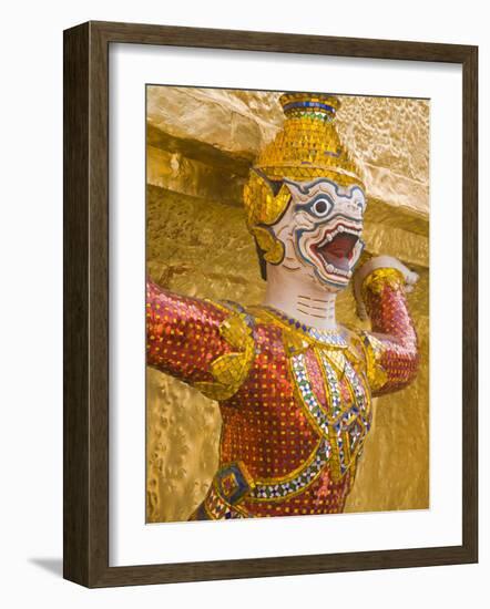 Golden Chedis at Royal Grand Palace, Rattanakosin District, Bangkok, Thailand, Southeast Asia-Richard Cummins-Framed Photographic Print