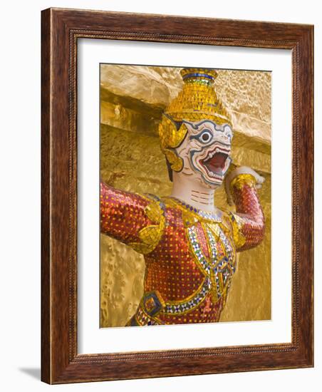 Golden Chedis at Royal Grand Palace, Rattanakosin District, Bangkok, Thailand, Southeast Asia-Richard Cummins-Framed Photographic Print