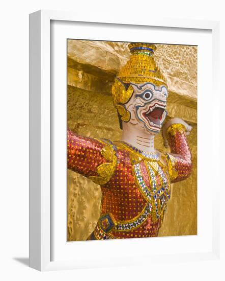 Golden Chedis at Royal Grand Palace, Rattanakosin District, Bangkok, Thailand, Southeast Asia-Richard Cummins-Framed Photographic Print