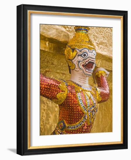 Golden Chedis at Royal Grand Palace, Rattanakosin District, Bangkok, Thailand, Southeast Asia-Richard Cummins-Framed Photographic Print