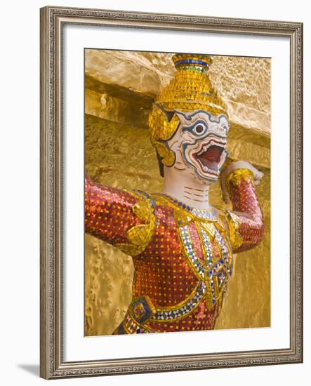 Golden Chedis at Royal Grand Palace, Rattanakosin District, Bangkok, Thailand, Southeast Asia-Richard Cummins-Framed Photographic Print