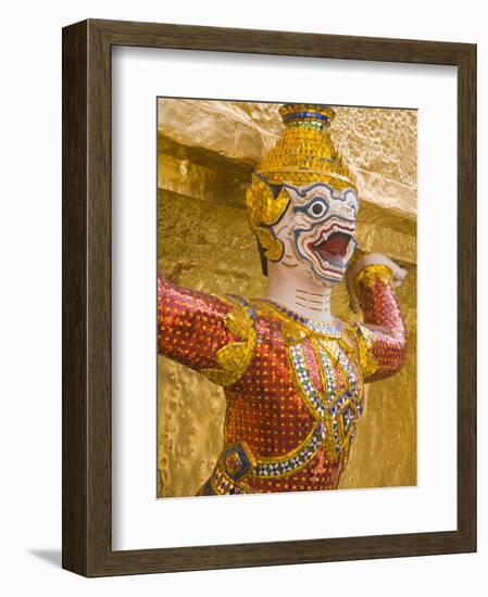 Golden Chedis at Royal Grand Palace, Rattanakosin District, Bangkok, Thailand, Southeast Asia-Richard Cummins-Framed Photographic Print