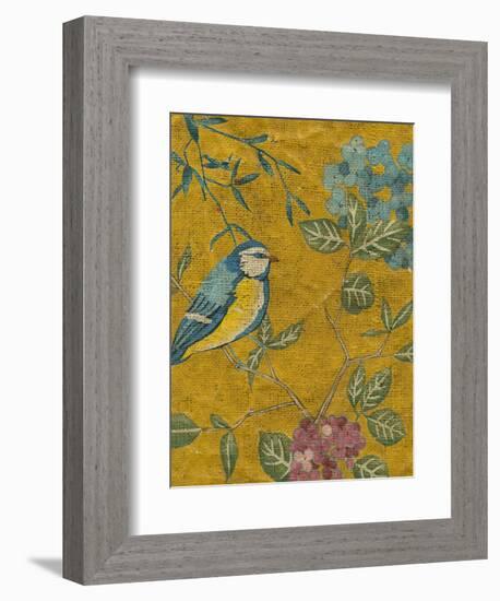 Golden Chinoiserie II-Chariklia Zarris-Framed Premium Giclee Print