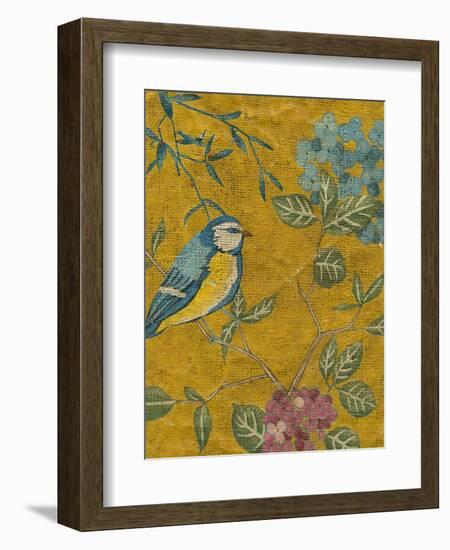 Golden Chinoiserie II-Chariklia Zarris-Framed Premium Giclee Print