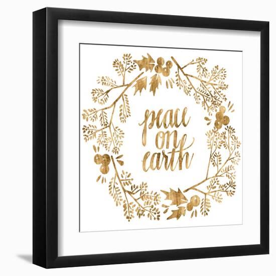 Golden Christmas II-Grace Popp-Framed Art Print