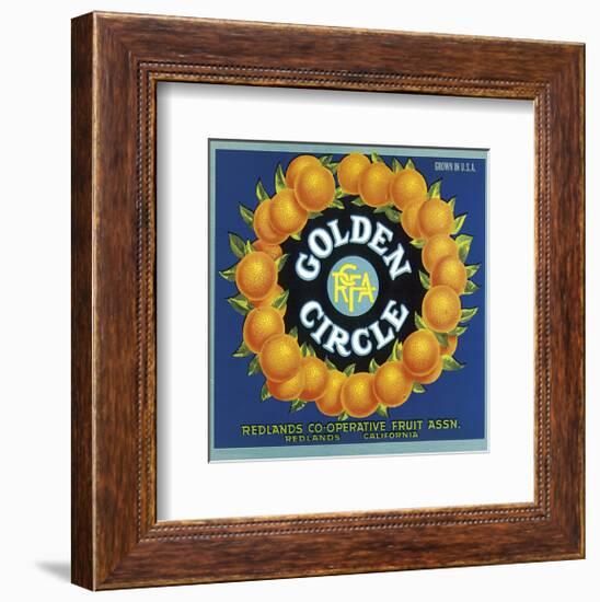 Golden Circle, RCFA-null-Framed Art Print