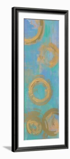 Golden Circles-Melissa Averinos-Framed Art Print