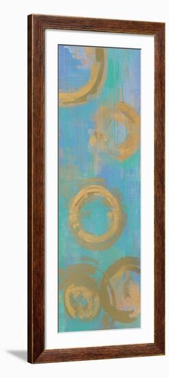 Golden Circles-Melissa Averinos-Framed Art Print