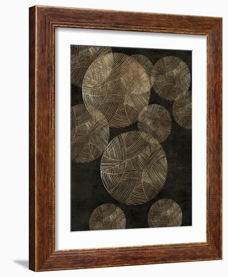 Golden Circles-Aimee Wilson-Framed Art Print