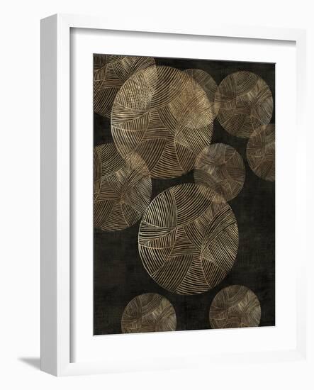 Golden Circles-Aimee Wilson-Framed Art Print