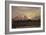 Golden Clouds, (Landscape at Dawn)-Demetrio Cosola-Framed Art Print