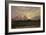 Golden Clouds, (Landscape at Dawn)-Demetrio Cosola-Framed Art Print