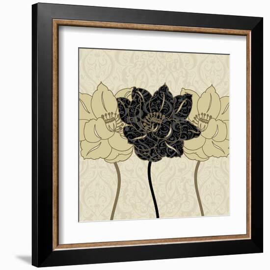 Golden Cluster II-Linda Wood-Framed Giclee Print