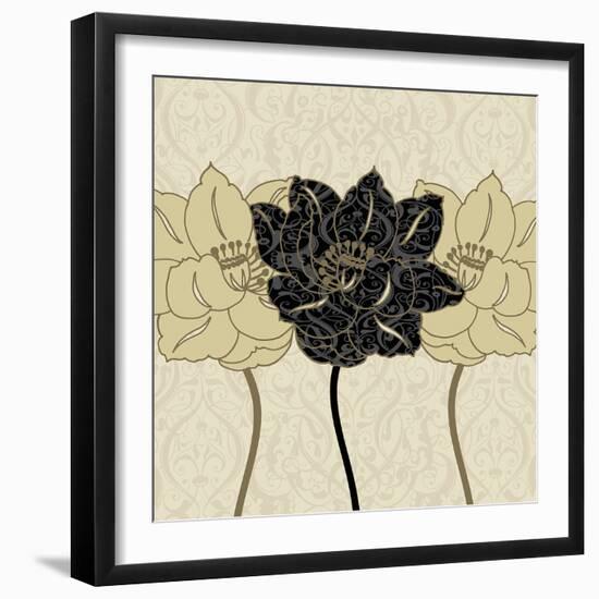 Golden Cluster II-Linda Wood-Framed Giclee Print