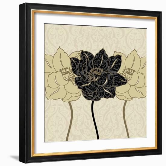 Golden Cluster II-Linda Wood-Framed Giclee Print