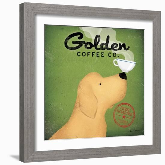 Golden Coffee Co.-Ryan Fowler-Framed Art Print