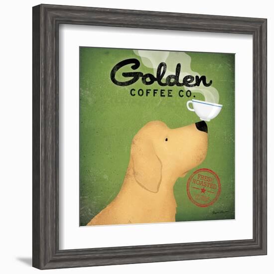 Golden Coffee Co.-Ryan Fowler-Framed Art Print