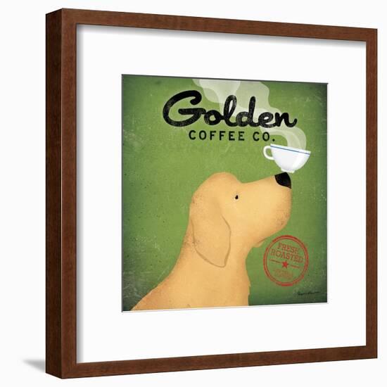 Golden Coffee Co.-Ryan Fowler-Framed Art Print