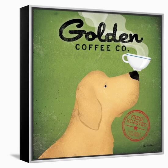 Golden Coffee Co.-Ryan Fowler-Framed Stretched Canvas