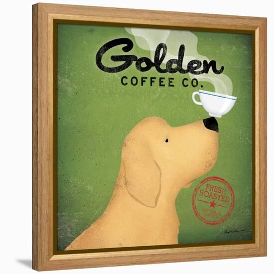 Golden Coffee Co.-Ryan Fowler-Framed Stretched Canvas