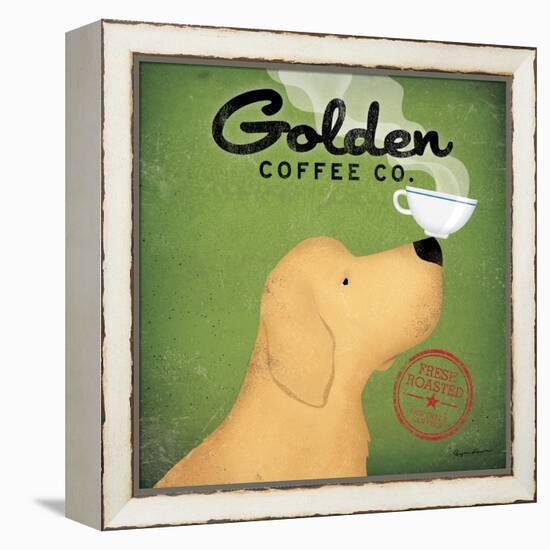 Golden Coffee Co.-Ryan Fowler-Framed Stretched Canvas