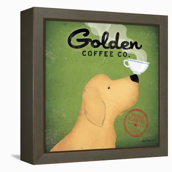 Golden Coffee Co.-Ryan Fowler-Framed Stretched Canvas