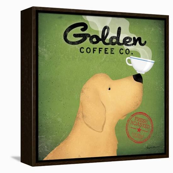 Golden Coffee Co.-Ryan Fowler-Framed Stretched Canvas