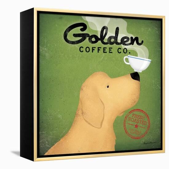 Golden Coffee Co.-Ryan Fowler-Framed Stretched Canvas