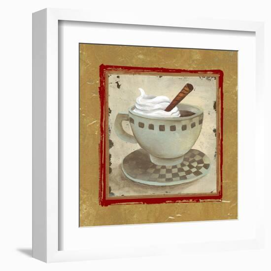 Golden Coffee I-Elizabeth Medley-Framed Art Print