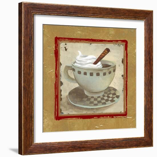 Golden Coffee I-Elizabeth Medley-Framed Art Print