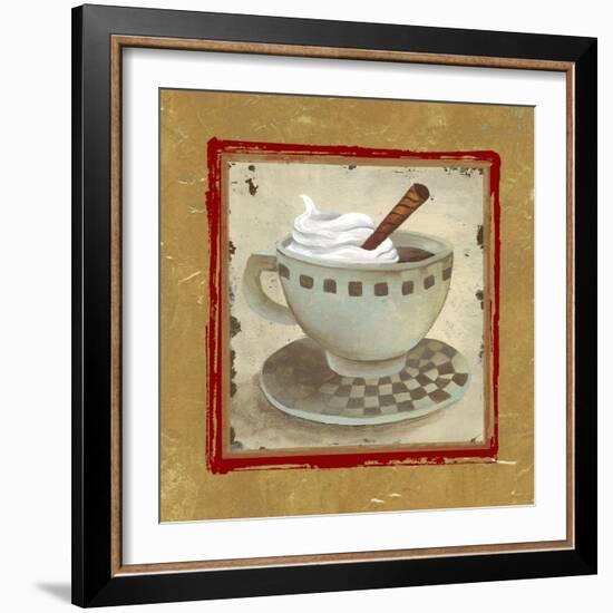 Golden Coffee I-Elizabeth Medley-Framed Art Print