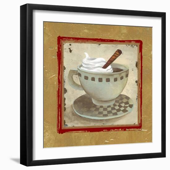 Golden Coffee I-Elizabeth Medley-Framed Art Print