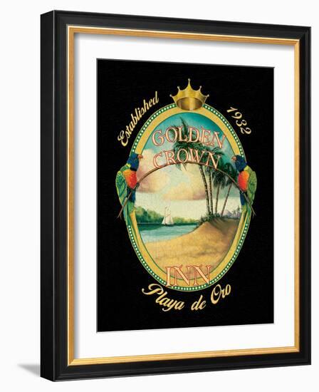 Golden Crown Inn-Catherine Jones-Framed Art Print