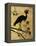 Golden Crowned Crane-Filippo Ioco-Framed Stretched Canvas