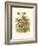 Golden Crowned Kinglet & Nest-null-Framed Art Print